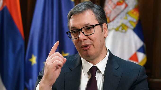Вучич с Красной площади заявил, что не боится санкций со стороны Евросоюза