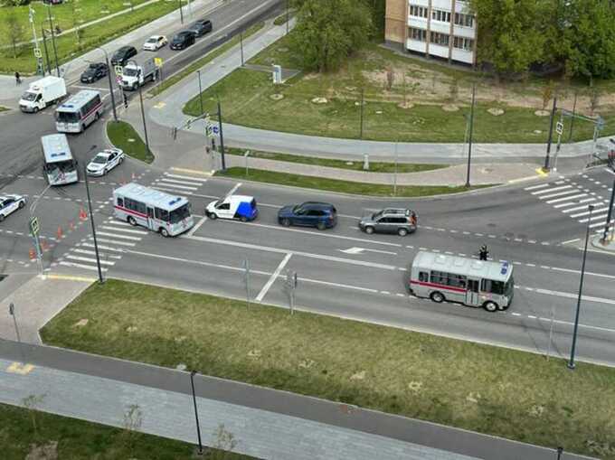 Из-за проведения работ саперов в Москве закрыта для движения Корабельная улица