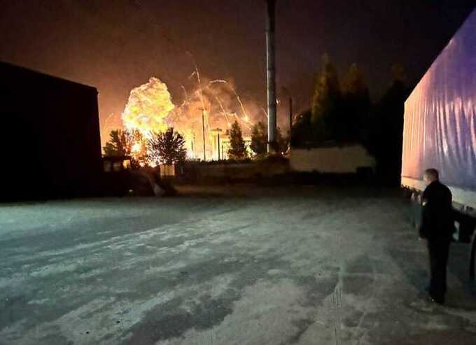 Очевидцы сообщили о взрыве вблизи аэропорта Брянска