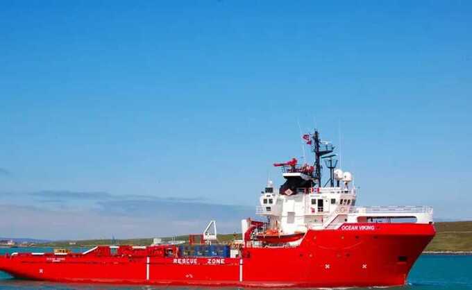 Libyan maritime forces shoot at a ship aimed at rescuing migrants